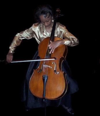 Pamela Barr Playing Cello